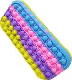 NeverCry Multicolor Silicone,Plastic Pop Fidget Toy Hand Bag