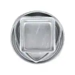 BAKERS PARDISE Aluminum Round 2 kg, Heart 750 kg, Square Half kg Cake Moulds Pack of 3