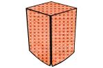 The Furnishing Tree PVC Washing Machine Cover Front Load 6 Kg Fully-Automatic EVA ZXS Surface Pattern Brown