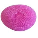 Plastic Bartan Juna Scrubber and , MultiColour (pack of 1)