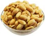 Veganic Whole Roasted Peanuts Unsalted | Groundnut/Moongfali/Moofali/Skin Removed Peanut 1800g