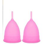CRAWLER Menstrual Cup for Women, Medium Size, Odour & Rash Free Protection for Up to 10-12 Hours - Pack - 2