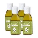 Maxisoft Anti-Lice Herbal Oil (25 ml - Pack Of 4) |With Sitafal, Mehandi, Shikakai, Bavchi, Triphala, Pudina Sat, Kapoor, Til Oil, Neem Oil, Karanj Oil, Nilgiri Oil & Tea Tree Oil|(25 ml - Pack Of 4)