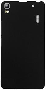 Multronics Black Rubber Back Cover Compatible With Lenovo K3 Note