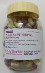 Oregano DH Herbal Supplement Capsules 120 Caps Jar - DoctorKC Herbal