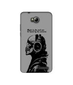Casotec Music Design Printed Silicon Soft TPU Back Case Cover for Micromax Canvas Juice 4 Q382
