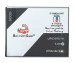 Rizon dibri BATTERYGOD Full Capacity Proper 2000 mAh Battery for Lava A77 /LBI02000016