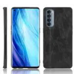 EXCLESIOR Oppo Reno 4 Pro Black Shockproof, Solid Grip, PU leather Back Cover
