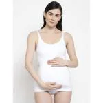 Maternity And nursing tank top white Large