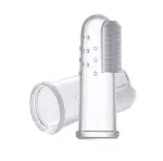 QinPin Baby finger toothbrush(Pack of 2) Silicone ultra soft oral hygiene non toxic tongue cleaner Ultra Soft Toothbrush