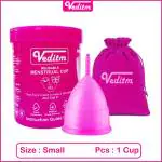 VEDITM Small Reusable Menstrual Cup (Pack of 1)