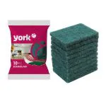 Ezybe Scouring Scrubby Non-Scratching Scouring Pads Sponge 10 Pcs (Pack of 2)