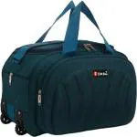 Zion Bag Multicolor Polyester Waterproof Strolley Duffel Bag, 40 L