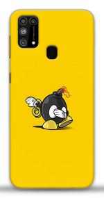 Mobiera Angry Bird Design Printed Back Cover Case For Samsung Galaxy M31