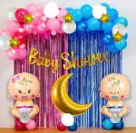 GROOVY DUDZ Beautiful Baby Shower Decoration Item For Photoshoot Baby Shower Home Decoration (50Pcs)