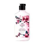 THE LOVE CO. Butter Soft with Japanese Cherry Blossom Body Lotion - Daily Skin Moisture for Men and Women - Intense Hydration for Dry Skin - Body Moisturizer Cream For Dry Skin, Body Lotion With Shea Butter - 250Ml