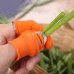 AK10ZONE Multicolor Silicone Silicon Thumb Knife, Finger Knife Thumb, Kitchen Set Knife Set