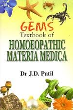 Gems - Textbook Of Homeopathic Materia Medica J. D. Patil, Paperback 0 Pages
