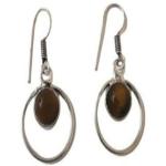 SIJCM 1 Pair Latest Stylish Design Metal Sterling Silver Drops & Danglers Earrings for Women and Girls (ES_22)