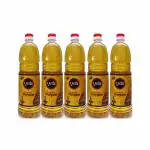 VVD Veda Mangaldeep Lamp Oil (4.5 Litre) | | Pack of 5 Deepam Oil | Oil with Fragrance | Bulk Saver Pack Lamp Oil