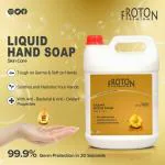 Froton Handwash 5ltr can Gold Pine fragrance with added vitamin E Active handwash