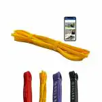 SOLARA Power Resistance Bands for Men - Assisted Pull Up Band, Resistance & Stretch Band Powerlifting Bands(4-8Kg)| Mobile app with eBooks and 10 Videos
