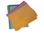 PERDAY A4 DIY Art and Craft, Project, Decoaration Color Paper 20 Sheets (Multicolor) 120 GSM Thick