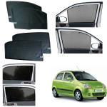 WolkomHome car Fix Curtain Window Shades Half Curtains Sunshade for Spark