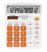 Bambalio 12 Digits Electronic Calculator 3 Years Warranty BL-700 (ORANGE)