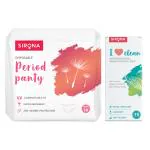 Sirona Disposable Period Panties (S-M) 5s with Sanitary Disposal Bags 15s