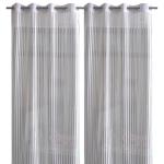 Jiyansh Decor Tissue net Transparent Curtains I Premium Screens for Home Office I Parda for LivingRoom,Bedroom Set of 2 (Size- 5 feet) White