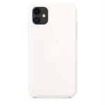 Mmcards White Silicone, Microfiber Back Cover Case For Apple Iphone 11 Pro