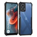 Knotyy Back Cover for Motorola G45 5G (Black, Polycarbonate, Silicon, Pack of: 1)