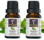Charming Aura Pack of 2 Bergamot Essential Oil for Better Sleep, Fatigue Relief, Skin Care, Hair Care, and Aromatherapy. 100% Pure, Natural Therapeutic Grade Essential Oil (15ml) (Bergamot)