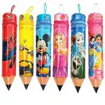 arvanaindia Multicolor Plastic Perfect Stationery Pouches Colorful Pencil Cases (Pack Of 24)