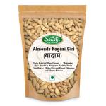 Sindhi Dry Fruits Kagazi Badam Giri, Badam Without Shells, Raw, Eat Fresh Almonds, Contains High Oil Content, Great Snack for Diabetic Patients, 1 Kg Zip Pouch