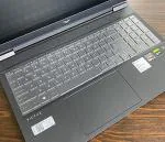 Saco Silicone Skin Keyboard Protector Cover Compatible for HP Victus 15.6 inch - Transparent