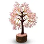 Reiki Crystal Products Natural Rose Quartz 500 Beads Tree for Reiki Healing and Crystal Healing