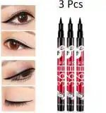 Insta Beauty Water & Smudge Proof 36 Hour Long Lasting Liquid EyeLiner Pack of 3
