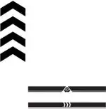 Ordershock Liam Payne Arrow with Viking Armband Tattoo (Pack of 2)