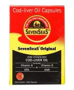 Seven Seas Original Cod Liver Oil 200 Capsules (pack of 2)