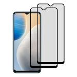 Kite Digital [Pack of 2] Vivo Iqoo Z6 5G/ Z6 Lite 5G Matte Finish [Black] Tempered Glass Screen Protector with Edge to Edge Coverage - Easy Installation Kit