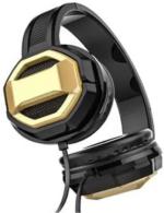 Glarixa Black Wired WS-24 Headphone with Hd Bass