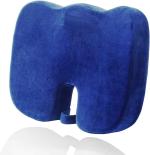 4V1 Memory Foam Coccydynia Cushion Coccyx Orthopedic Seat Cushion Coccyx Cushion for Relief from Lower Back, Sciatica, Tailbone, Lumbar Pain , Piles Hemorrhoids - UNISEX SAB21