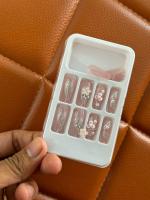 ROMJ Artificial Nails for Women - Durable, Salon-Quality False Nails - Easy to Apply, Long-Lasting Press-On Nails For Any Occasion