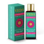 VEDA Ayurvedics Cold Pressed Hair Oil | Ayurvedic Jadi Butis Infused Oil | 200ml