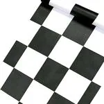 Indian Royals Black and White Contact Paper for Floor Waterproof Wallpaper( 500 CM X 60 CM )