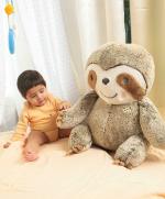 Mi Arcus Store Soft Toy for Baby Girl and Boy 52x45 cm Sloth Bear Stuffed Animal Soft Toy