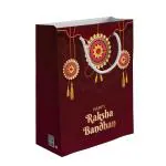 Festiko Happy Raksha Bandhan Gift Bag For Brother/Sister - Design 1, Rakhi Goodie Bag For Siblings, Raksha Bandhan Decoration (1 PC)