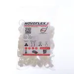 Novoflex NP 34 (B) ,Screw Mount Fixed P Clips for Cable Dia 19.0 mm Colour: Black ,Pack of 100